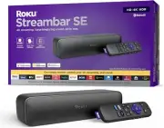 Roku Streambar 4K/HD/HDR Streaming Media Player & Premium Audio All In One NEW