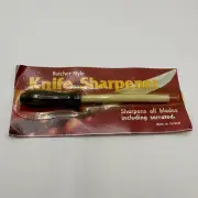 Butcher Style Knife Sharpener New Old Stock Sharpens All Blades