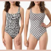 NWT $178 Tommy Bahama [ 6 ] Playa Brava Tank Reversible One-Piece Swimsuit 6942