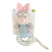 Disney Baby Disney Bambi’s Friend Thumper Plush Bunny Rattle for Baby