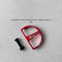 在飛比找蝦皮購物優惠-Aceoffix 電纜擋泥板盤紅色 3sixty 電纜護罩折
