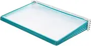 NUOBESTY Pages Document Holder Space Saving Storage for Office Clear Brochure Display Rack for Meetings and Training