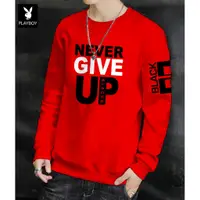 在飛比找蝦皮購物優惠-毛衣男士毛衣 Never Give Up T 恤男士 Jum