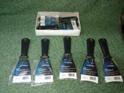 12 Goldblatt Pacesetter G24310 3" Inch Stiff Scraper / Putty Knifes (43362B-H5)