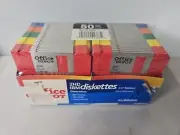 Office Depot 2HD 3.5" Diskettes ~ IBM Formatted - Box of 50 Sealed - Rainbow