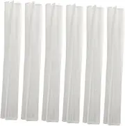 MERRYHAPY 100pcs Nail Fiber Nail Art Fibers Fake Nails Fibers Nails Lengthening Fibers Nails Lengthening Tools Nail Tools Salon Nail Extension Adjustable Manicure Fiber White Filament