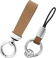 kasnow Universal Key Fob Holder Car Keys Keychain Velvet Leather Key Chain Holder Handbags Accessories Bag Pendant Charms