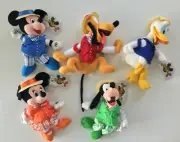 MOUSEKETOYS BARBERSHOP QUARTET BUT 5 MICKEY MINNIE DONALD GOOFY PLUTO MINI BEAN