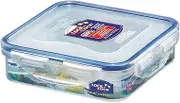 Lock & Lock 70069 Classic Short Square Container, Clear