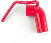Rynplex Air Intake, for Clio, for Sport RS 172 182 F4R 1998-2005 Silicone Air Intake Induction Hose Pipe Car Air Intake Hose(BLACK Red)