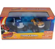 Blaze and the Monster Machines (Free-Wheel) - 2PK Crusher & Stripes