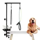 35" Pet Grooming Table Arm Dog Grooming Hammock Stand For Small Medium Dogs