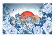Skull Chinoiserie - CeCe Decoupage Decor Tissue Paper Redesign With Prima