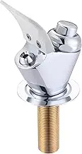 Central Brass 10360 Drinking Faucet in Chrome Commercial Quality Easy 3-Step Installation Drinking Fountain Bubbler w/Flexible Mouth Guard