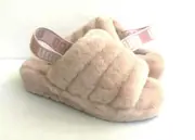 UGG FLUFF YEAH SLIDE QUARTZ MOCASSIN SLIP ON SANDAL US 11 / EU 42 / UK 9