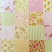 MINIATURE DOLLHOUSE 1:12 SCALE FABRIC PATCHWORK - STOF.001