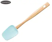 Chasseur 31.5cm Duck Egg Silicone Spoon
