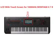 LCD Fit For YAMAHA MONTAGE 6 7 8 Display With Touch Screen ZV535400