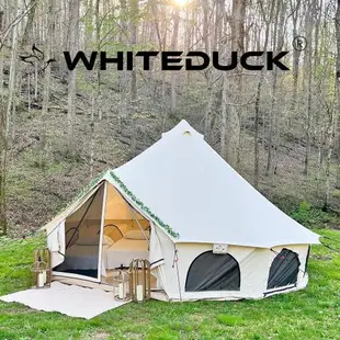 【WHITEDUCK白鴨】 美國豪華露營鐘型蒙古包６人帳篷(帶窗板)