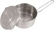 HANABASS Compact Hiking Pot 304 Stainless Steel Camping Bento Portable Outdoor Cookware Set