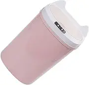 Ciieeo 1pc Induction Trash Can Appliances Trash Bin Trashcans Automatic Rubbish Bin Square Trash Electric Trash Can Waste Sensor Bin Smart Mini Trash Can with Lid Plastic Pp Pink