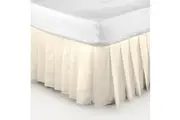 Belledorm Easy Fit Knife Pleated Platform Valance (Cream) - UTBM200