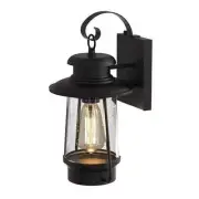 Koda Acadian Weather-Resistant Outdoor LED Wall Lantern with Integrated Dusk-...