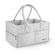 Baby Diaper Caddy Organizer Portable Nursery Essentials Storage Basket Bin for