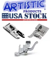 3 Cord Foot,Overlock Guide & Adapter Foot All Low Shank Snap-On