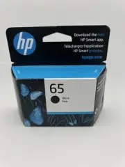 Genuine HP 65 Black Original Ink Cartridge New Expired 2023