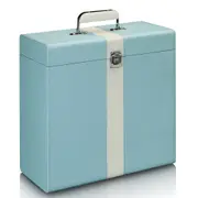 Silcron LP-30 12" Vinyl Record Storage Case (Vintage Blue)