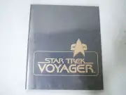 Star Trek Voyager Stamp Book Signed Certificate Of Authenticity New Sealed