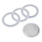 Espresso Maker Maintenance Kit Includes Silicon Seals and Stainless Filter