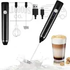 Milk Frother, Dallfoll Handheld Coffee Frother Electric Whisk,3 Gear