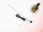 Indoor & Outdoor Dual Band Car Mobile Antenna with Magnet Mount For ATSC HDTV
