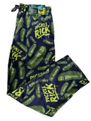 Happy Boxer Rick & Morty Pickle Rick Lounge Pajama Pants Men’s Large Soft NEW