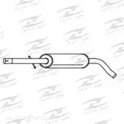 Redback Mufflers Bolt-On to suit Audi Tt 1.8T FM - M1982