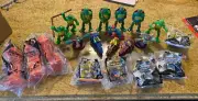 Teenage Mutant Ninja Turtles McDonald's happy meal toys 2007 movie & 2012 series