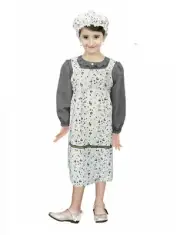 Grandma Granny Old Lady Girls Costume !00 Days of Learning BookeWeek