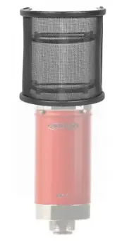 Rockville Pop Filter Curved Recording Mic Windscreen for Avantone Pro CK-6 CK6