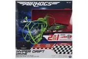 Air Hogs 2 in1 - Green -Hyper Drift Drone High Speed Racing and Flying Ages 8+ Car Play