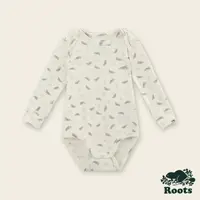 在飛比找momo購物網優惠-【Roots】Roots嬰兒-絕對經典系列 品牌元素合身長袖