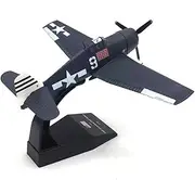 Replica Pre-Build Aircraf Scale Aircraft Models1/72 For F6F Hellcat Fighter Simulation Alloy Static Aviation Military Aircraft Models Gift Displays Collections Or Desktop Decorations Collection Gift D
