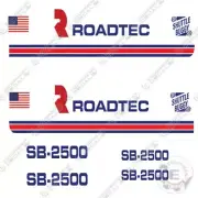 Fits Roadtec SB-2500 Decal Kit Wheel Asphalt Transfer Maching - 7 YEAR 3M VINYL!