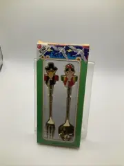 Vintage Fons Tea Spoon Set Coffee Tableware Serveware Gold
