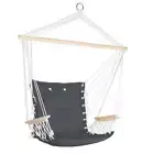 Gardeon Hammock Chair Hanging with Armrest Camping Hammocks Grey