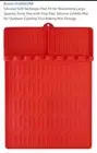 Silicone Griddle Tool Mat for BBQ Grilling,Large Silicone Red