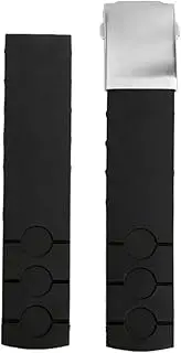 [Timbeat] Silicone Watch Band Fit for Tissot 1853 T044 Prs516 T044417a T044430a Blue Orange Black Rubber Watch Strap Metal Folding Buckle Accessories