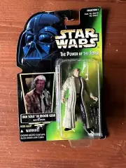 Hasbro Power Of The Force Han Solo In Endor Gear Action Figure