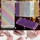 Glitter Full Body Skin Decal Bling Sticker for iPhone 6 6s Plus 5s SE 7 7 Plus